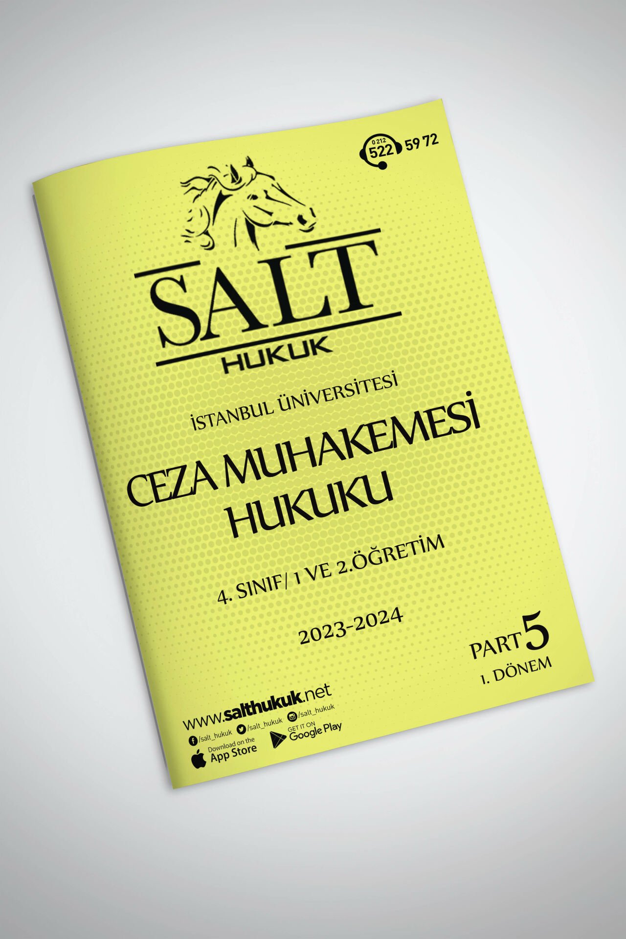 Ceza Muhakemesi Hukuku 1.ve2.Öğretim 1. Dönem Part-5 (2023-2024)-İÜHF-Konu Anlatım Kitapçığı