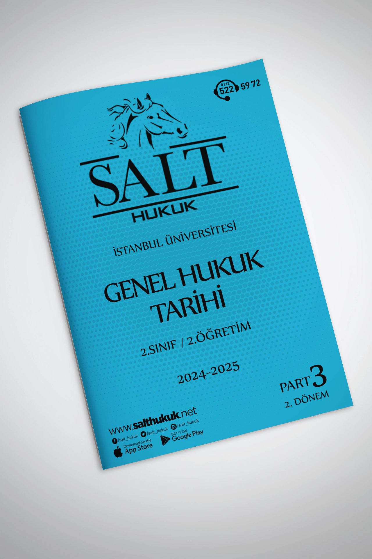 Genel Hukuk Tarihi 2.Öğretim 2. Dönem Part-3 (2024-2025)-İÜHF-Konu Anlatım Kitapçığı