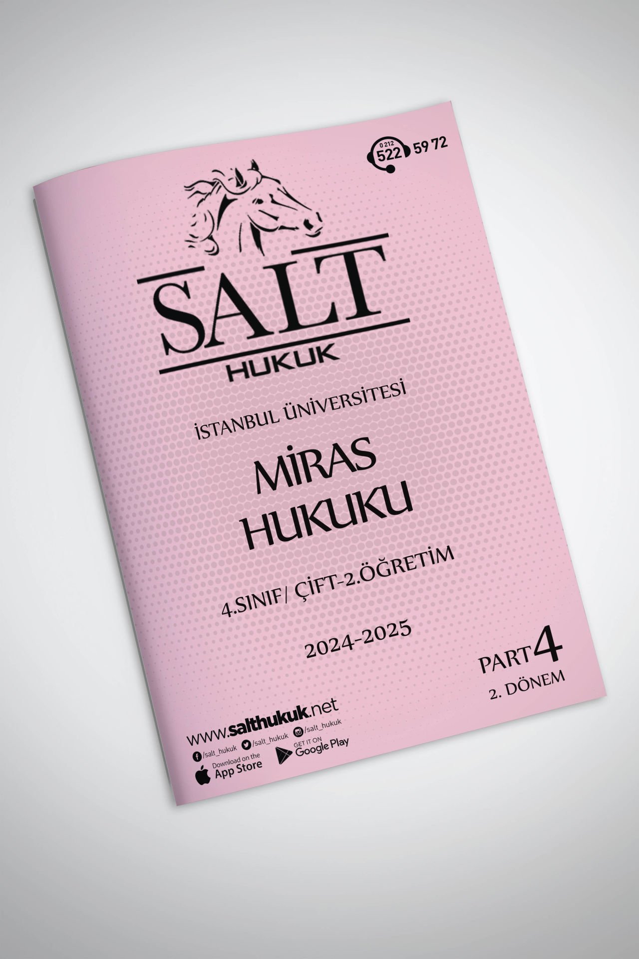 Miras Hukuku Çift-2.Öğretim 2. Dönem Part-4 (2024-2025)-İÜHF-Konu Anlatım Kitapçığı