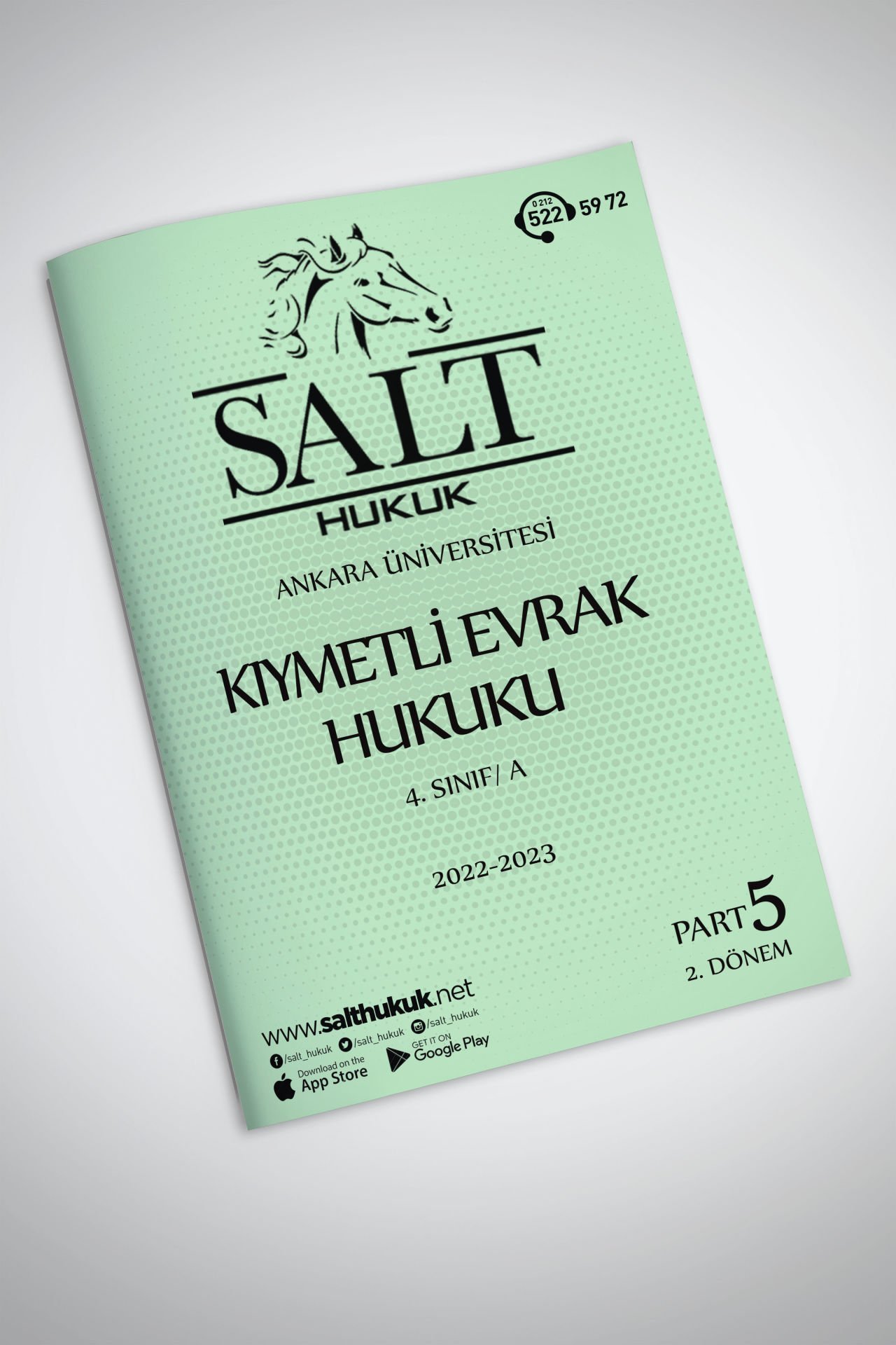 Kıymetli Evrak Amfi A 2. Dönem Part-5 (2022-2023)-AÜHF-Konu Anlatım Kitapçığı