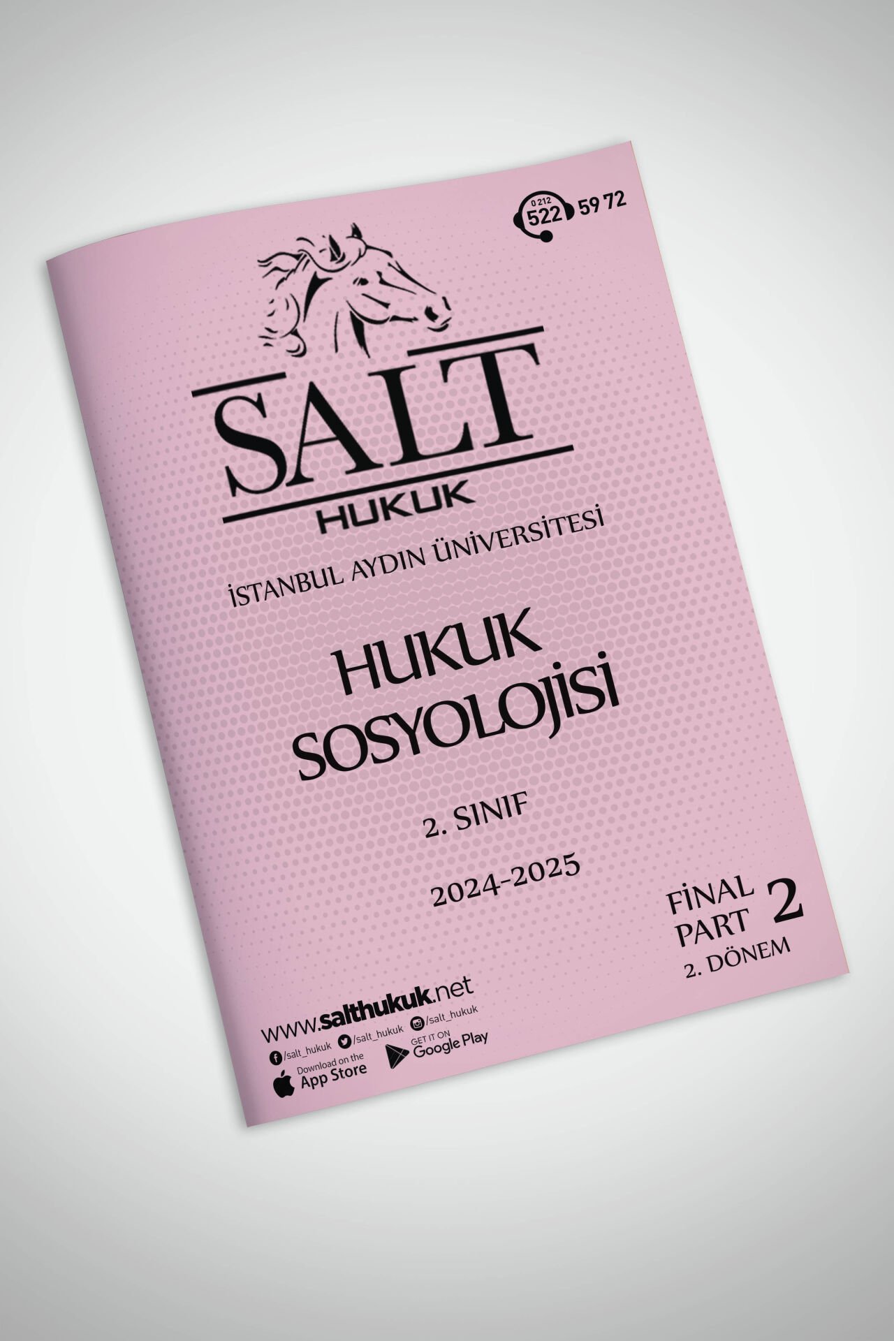 Hukuk Sosyolojisi 2. Dönem Final Part-2 (2024-2025)-İAÜ-Konu Anlatım Kitapçığı