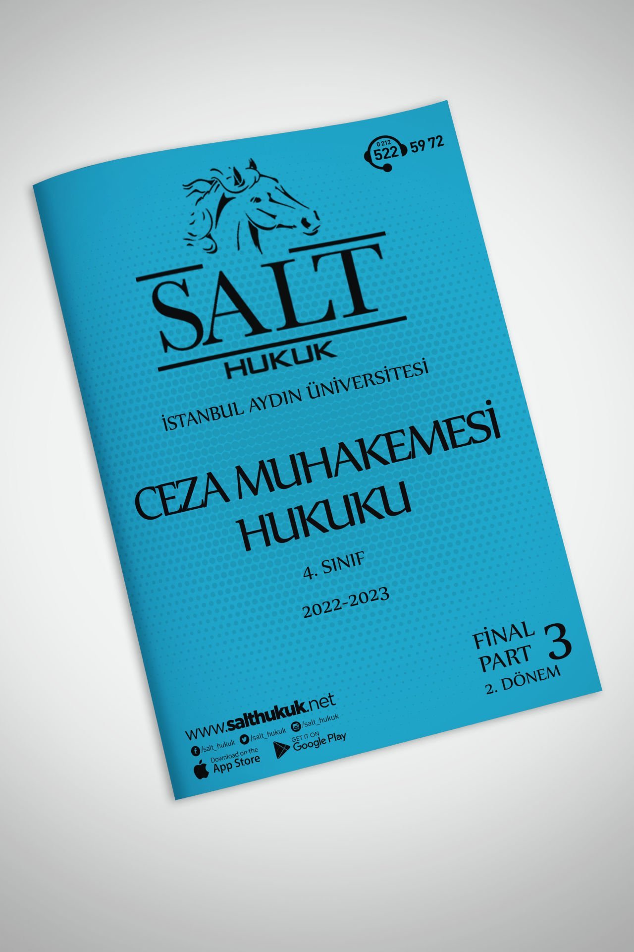 Ceza Muhakemesi Hukuku 2. Dönem Final Part-3 (2022-2023)-İAÜ-Konu Anlatım Kitapçığı
