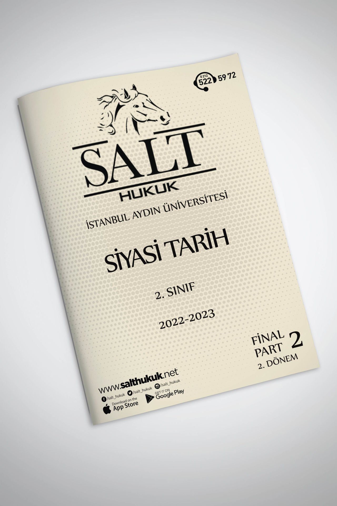 Siyasi Tarih 2. Dönem Final Part-2 (2022-2023)-İAÜ-Konu Anlatım Kitapçığı