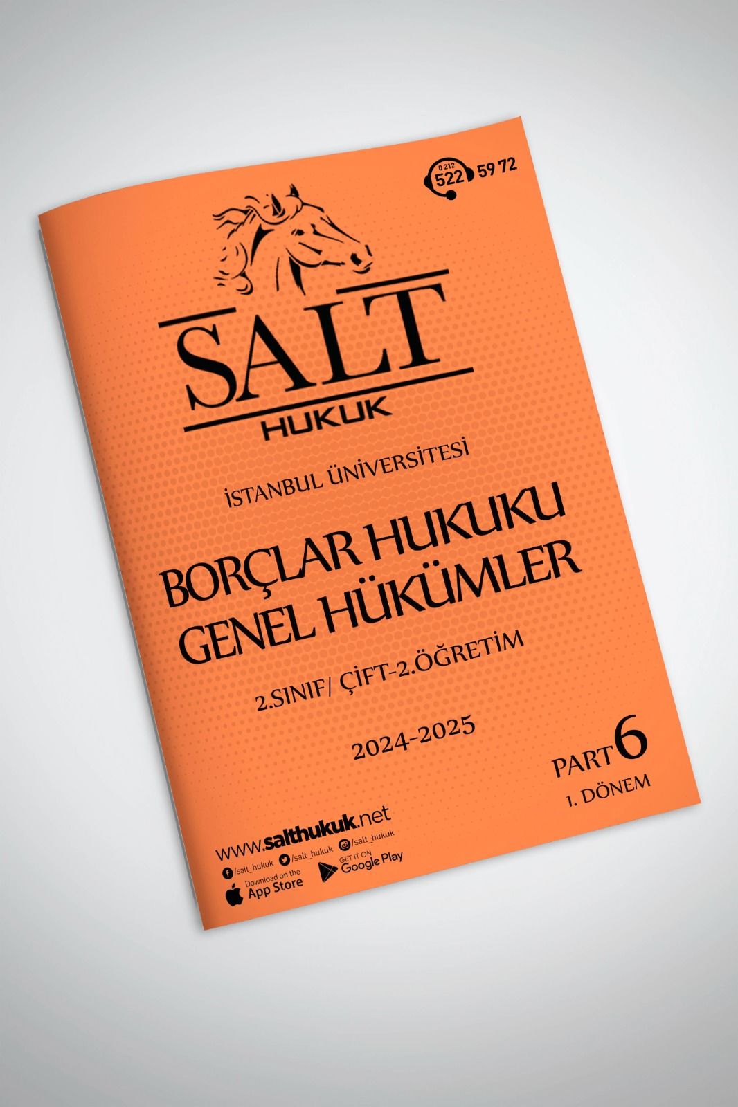 Borçlar Genel Hukuku Çift-2.Öğretim 1. Dönem Part-6 (2024-2025)-İÜHF-Konu Anlatım Kitapçığı