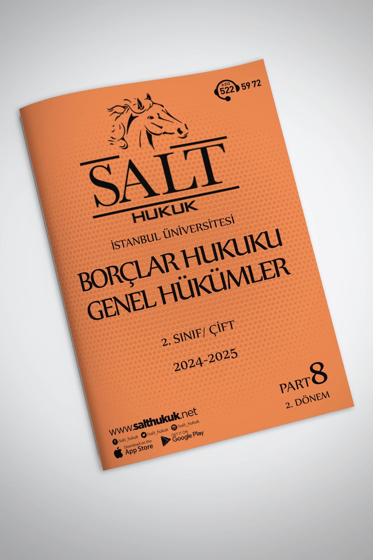 Borçlar Genel Hukuku Çift 2. Dönem Part-8 (2024-2025)-İÜHF-Konu Anlatım Kitapçığı