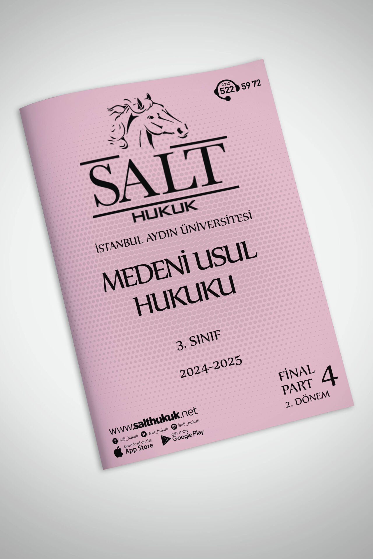 Medeni Usul Hukuku 2. Dönem Final Part-4 (2024-2025)-İAÜ-Konu Anlatım Kitapçığı