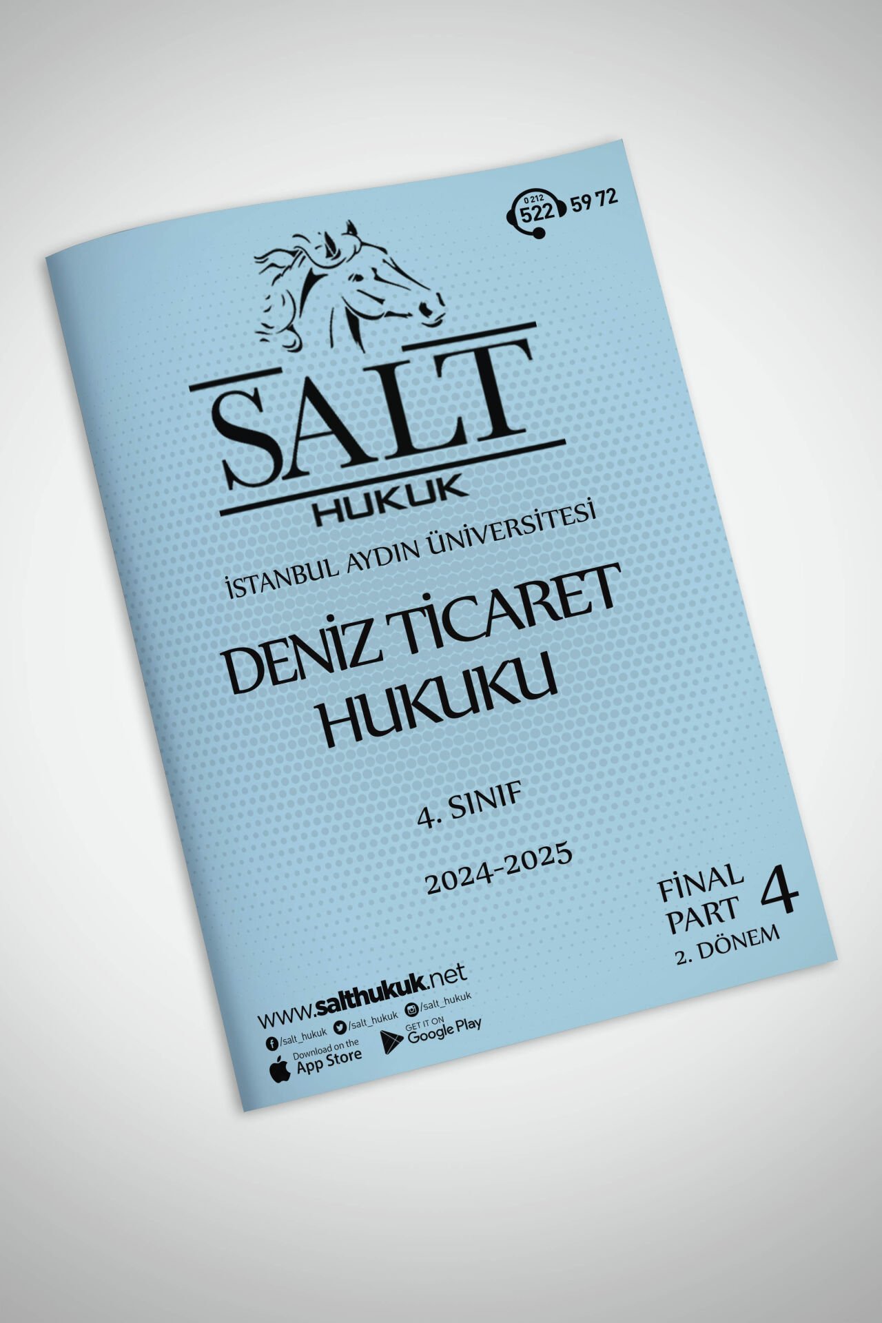 Deniz Ticaret Hukuku 2. Dönem Final Part-4 (2024-2025)-İAÜ-Konu Anlatım Kitapçığı