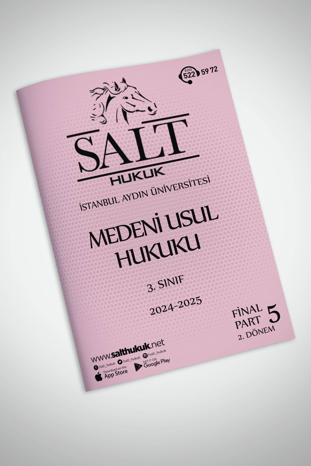Medeni Usul Hukuku 2. Dönem Final Part-5 (2024-2025)-İAÜ-Konu Anlatım Kitapçığı