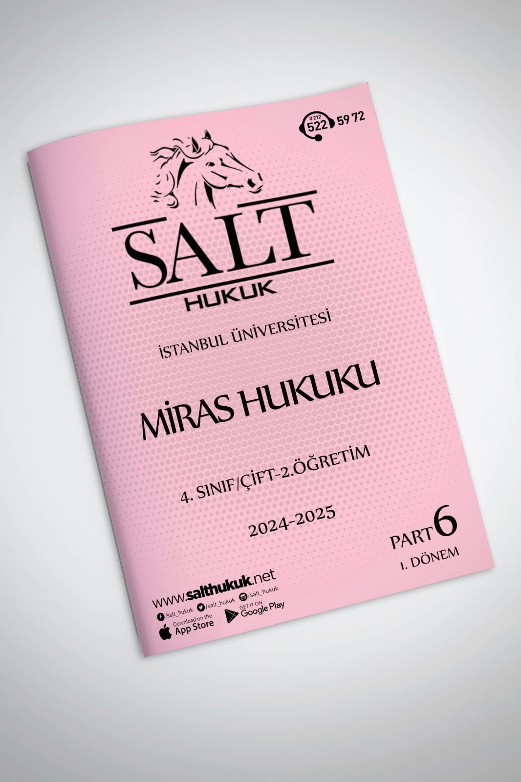 Miras Hukuku Çift-2.Öğretim 1. Dönem Part-6 (2024-2025)-İÜHF-Konu Anlatım Kitapçığı