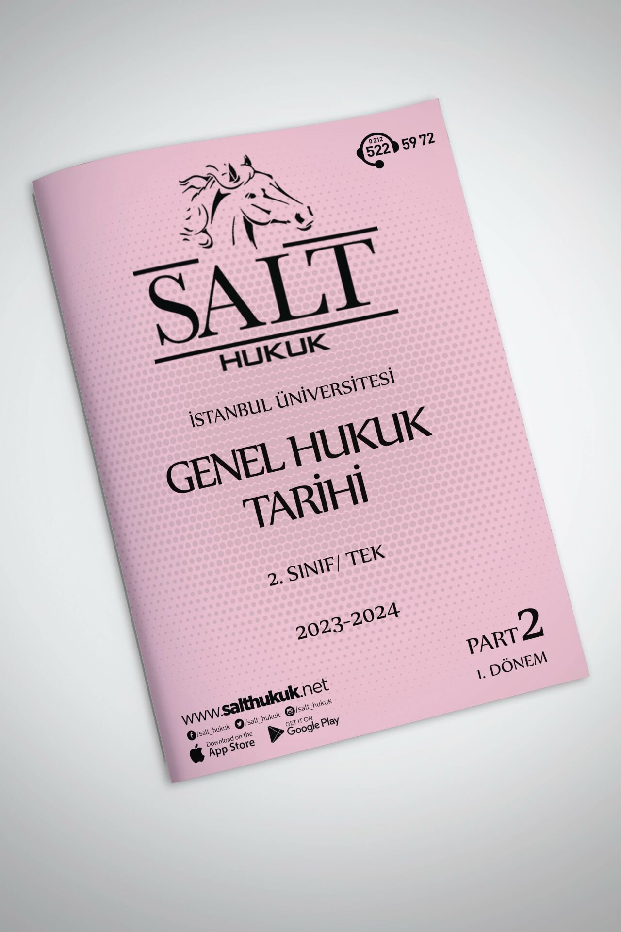 Genel Hukuk Tarihi Tek 1. Dönem Part-2 (2023-2024)-İÜHF-Konu Anlatım Kitapçığı