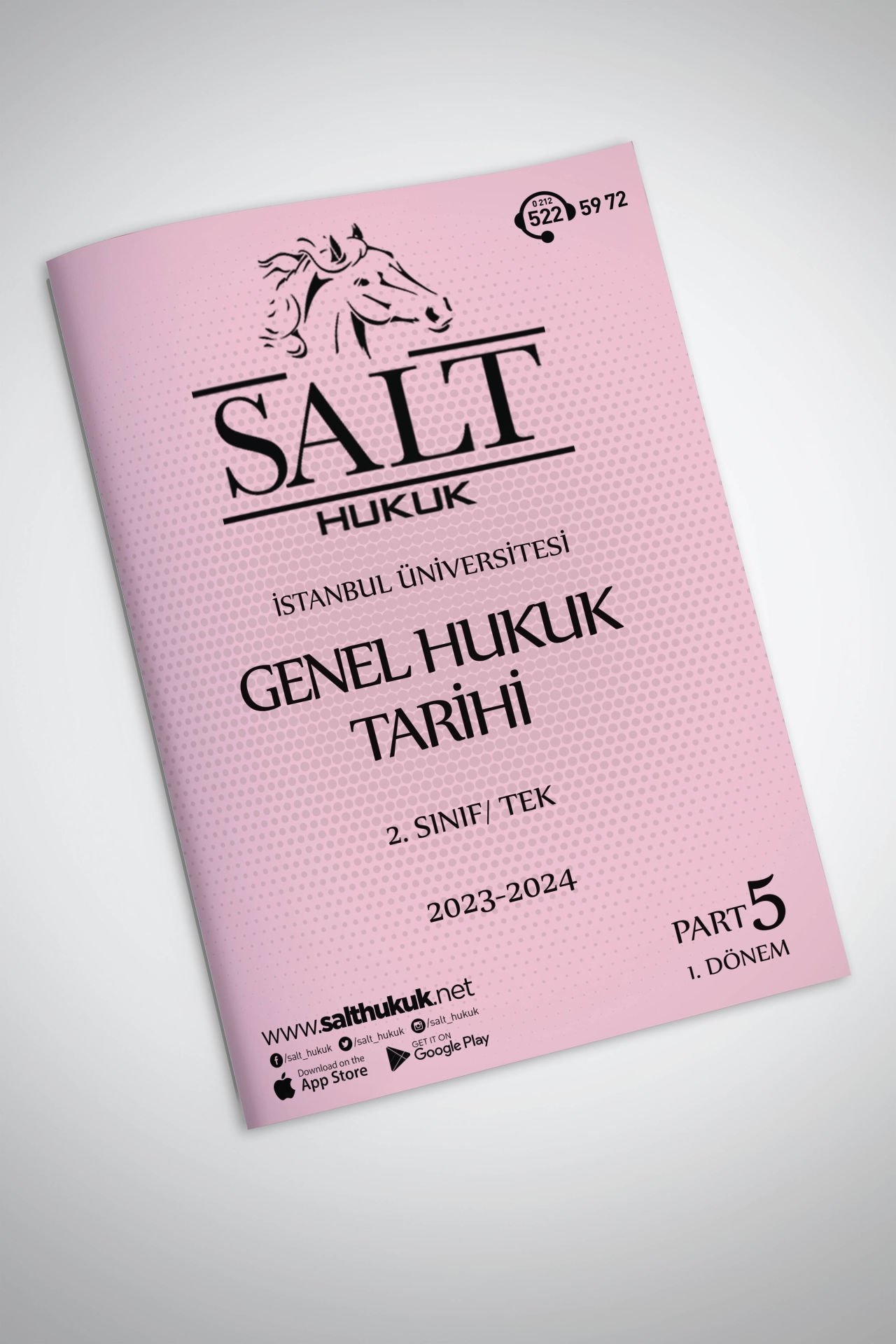 Genel Hukuk Tarihi Tek 1. Dönem Part-5 (2023-2024)-İÜHF-Konu Anlatım Kitapçığı