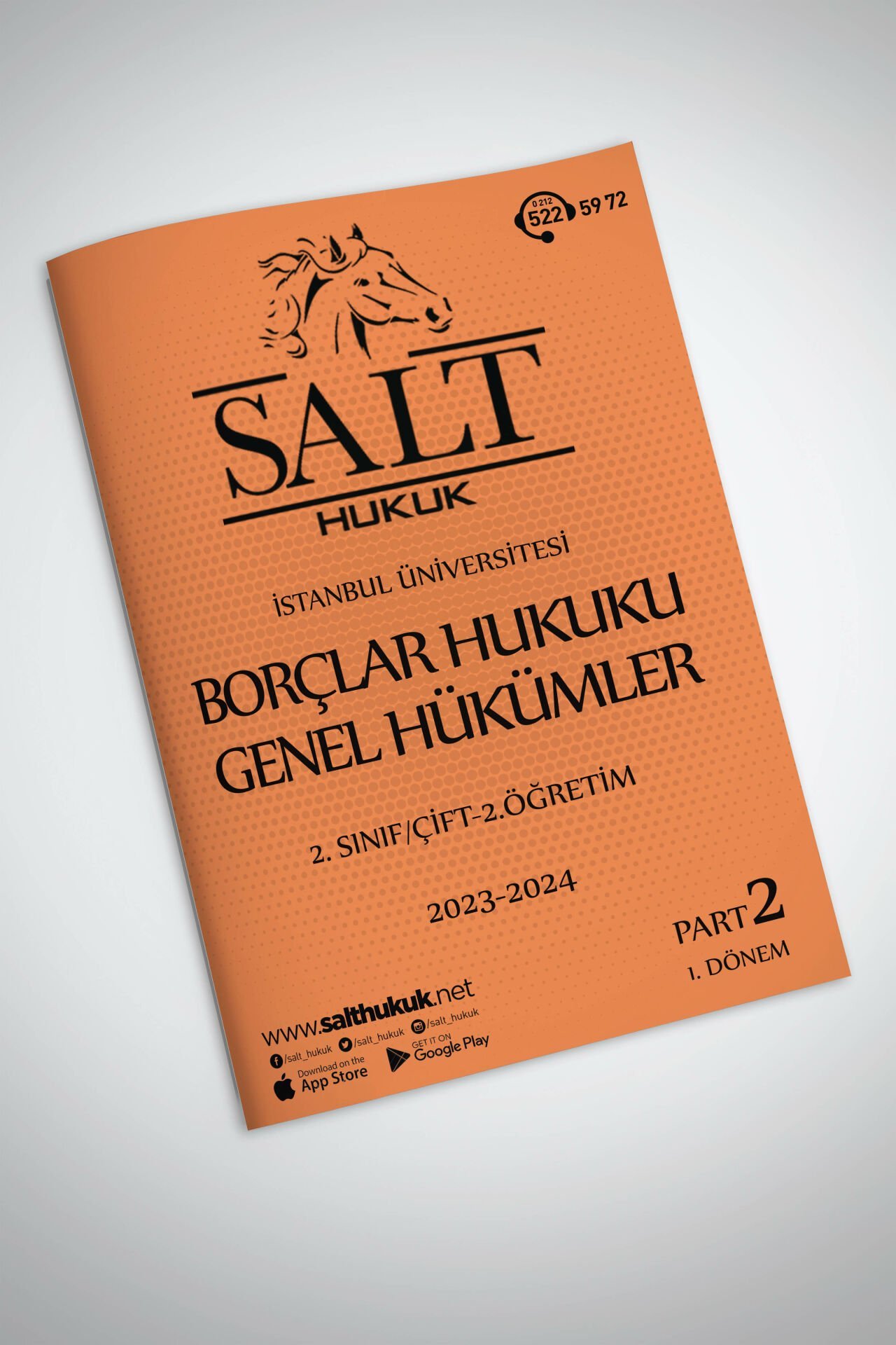 Borçlar Genel Hukuku Çift-2.Öğretim 1. Dönem Part-2 (2023-2024)-İÜHF-Konu Anlatım Kitapçığı