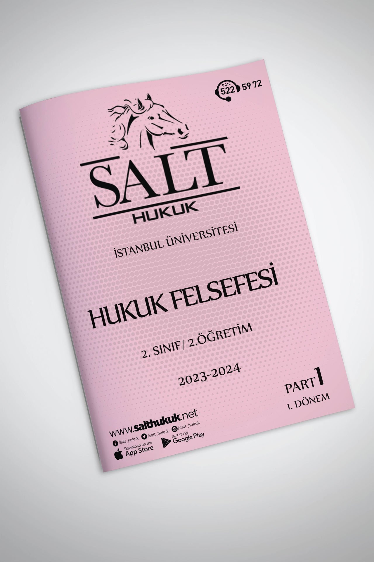 Hukuk Felsefesi 2.Öğretim 1. Dönem Part-1 (2023-2024)-İÜHF-Konu Anlatım Kitapçığı
