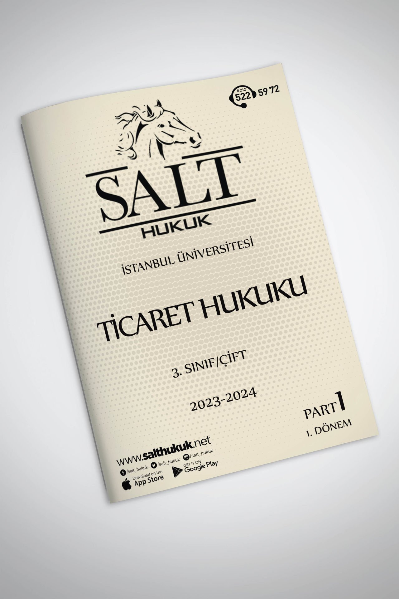 Ticaret Hukuku Çift 1. Dönem Part-1 (2023-2024)-İÜHF-Konu Anlatım Kitapçığı