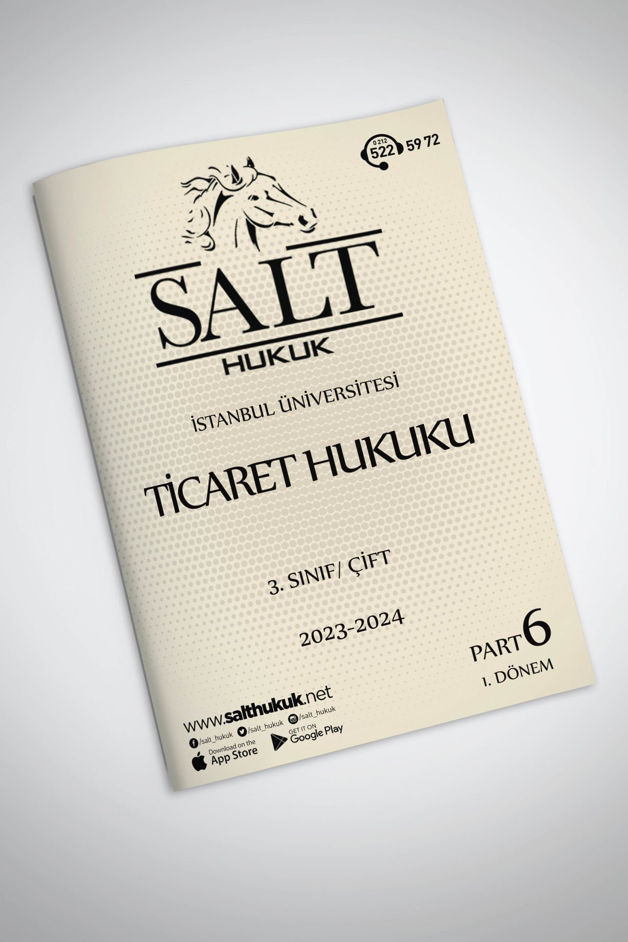 Ticaret Hukuku Çift 1. Dönem Part-6 (2023-2024)-İÜHF-Konu Anlatım Kitapçığı