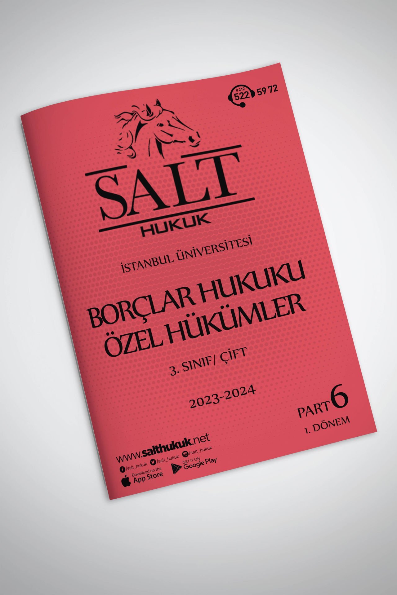 Borçlar Özel Hukuku Çift 1. Dönem Part-6 (2023-2024)-İÜHF-Konu Anlatım Kitapçığı