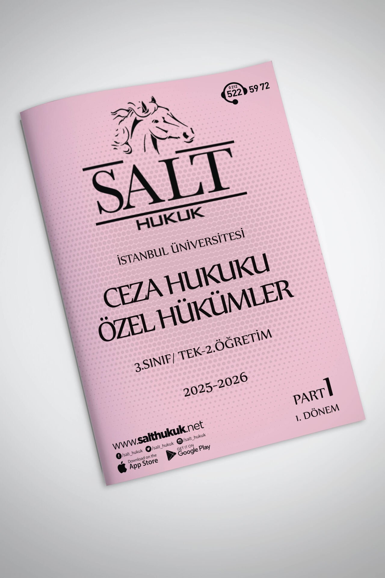 Ceza Özel Hukuku Tek-2.Öğretim 1. Dönem Part-1 (2025-2026)-İÜHF-Konu Anlatım Kitapçığı