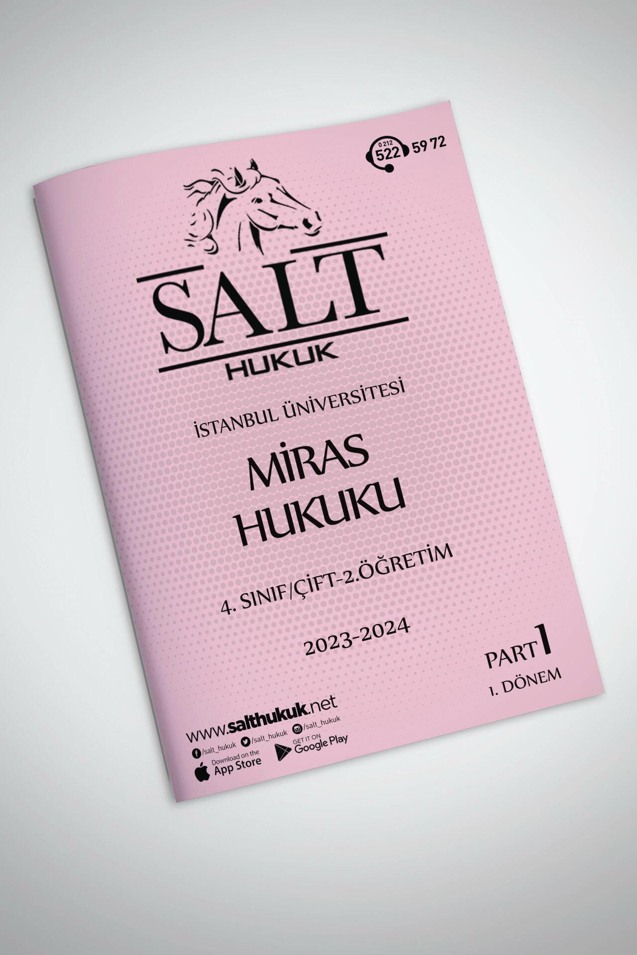 Miras Hukuku Çift-2.Öğretim 1. Dönem Part-1 (2023-2024)-İÜHF-Konu Anlatım Kitapçığı