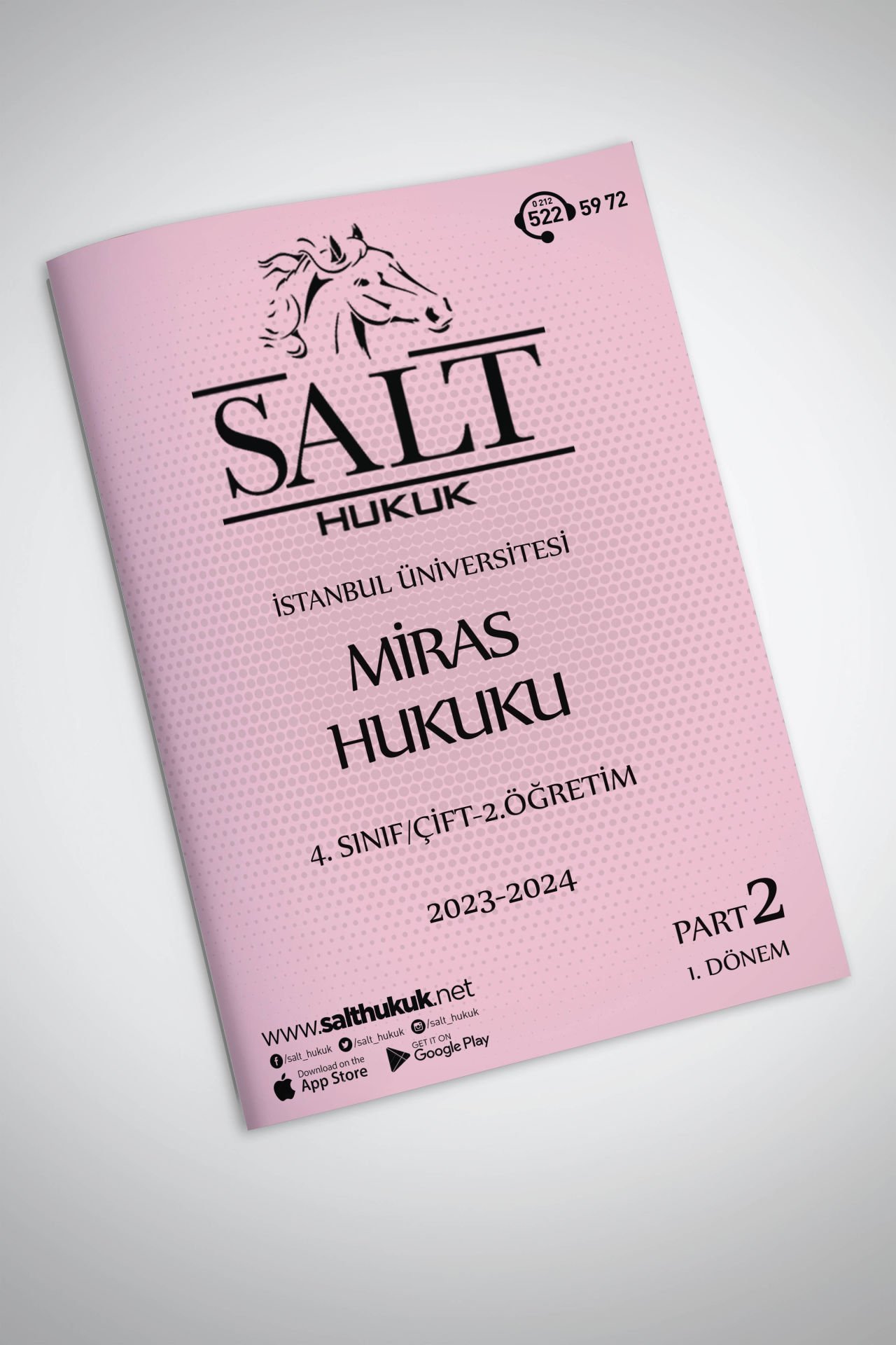 Miras Hukuku Çift-2.Öğretim 1. Dönem Part-2 (2023-2024)-İÜHF-Konu Anlatım Kitapçığı
