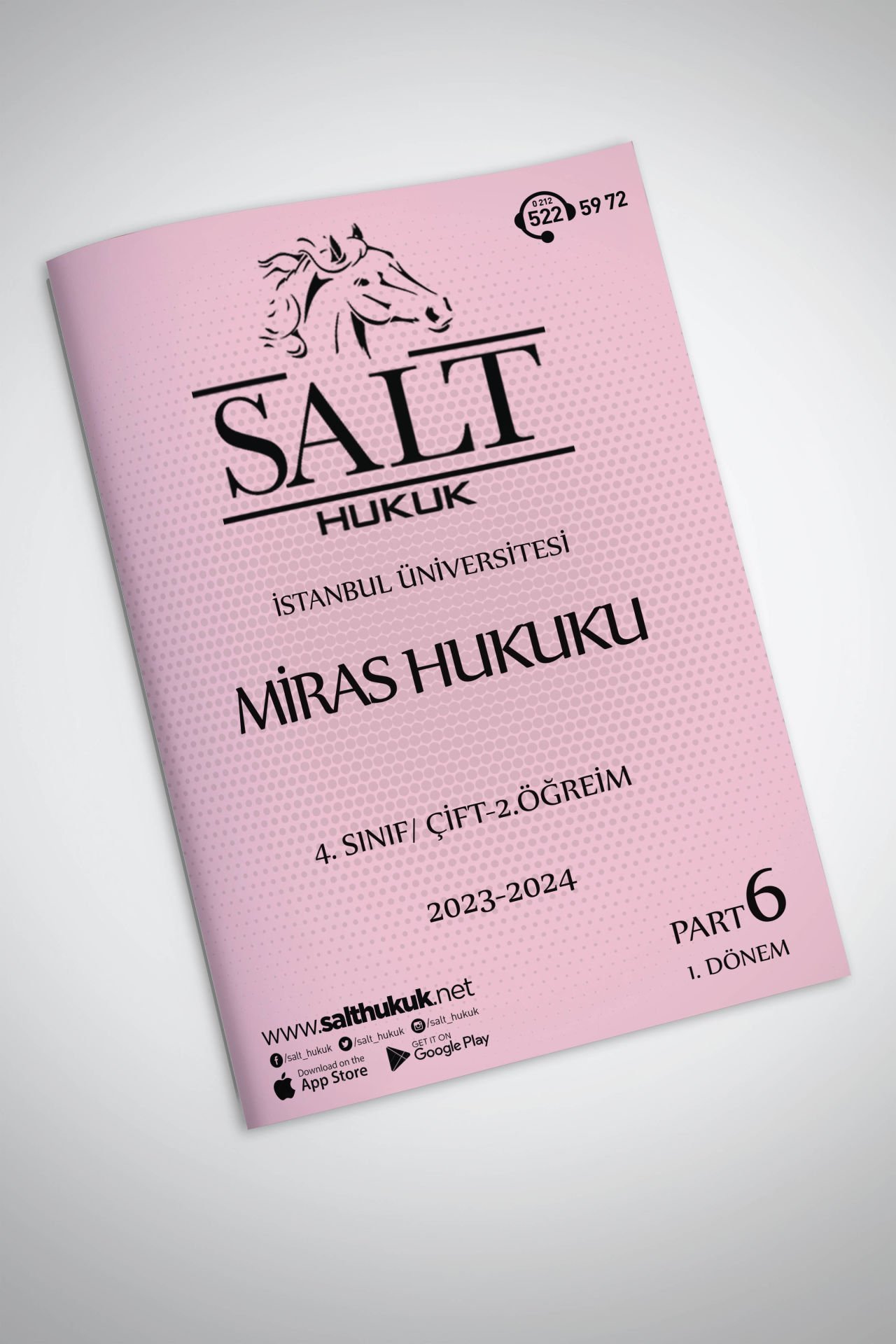 Miras Hukuku Çift-2.Öğretim 1. Dönem Part-6 (2023-2024)-İÜHF-Konu Anlatım Kitapçığı