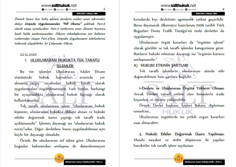 Uluslararası Kamu Hukuku Amfi 1 1. Dönem Part-4 (2020-2021)-DEÜ-Konu Anlatım Kitapçığı