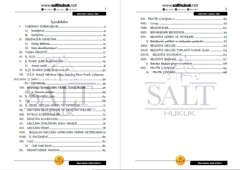 İdare Hukuku Amfi 2 1. Dönem Part-4 (2020-2021)-DEÜ-Konu Anlatım Kitapçığı