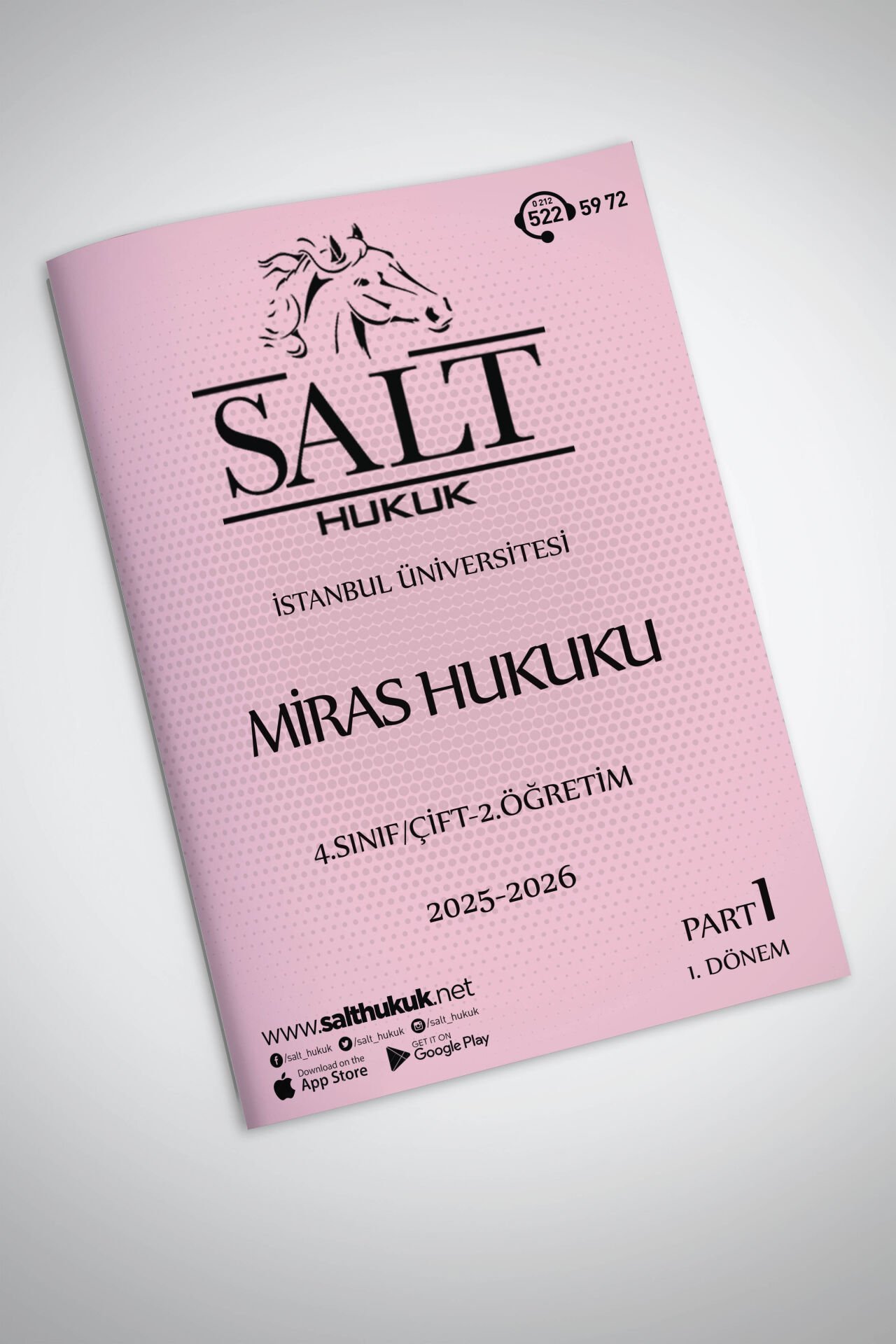 Miras Hukuku Çift-2.Öğretim 1. Dönem Part-1 (2025-2026)-İÜHF-Konu Anlatım Kitapçığı