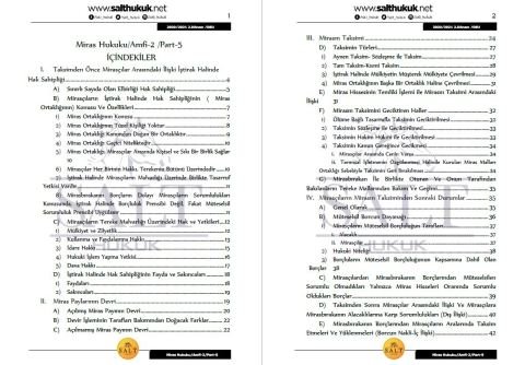 Miras Hukuku Amfi 2 2. Dönem Part-5 (2020-2021)-DEÜ-Konu Anlatım Kitapçığı