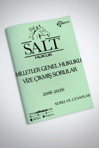 MİLLETLER GENEL HUKUKU VİZE ÇIKMIŞ SORULAR