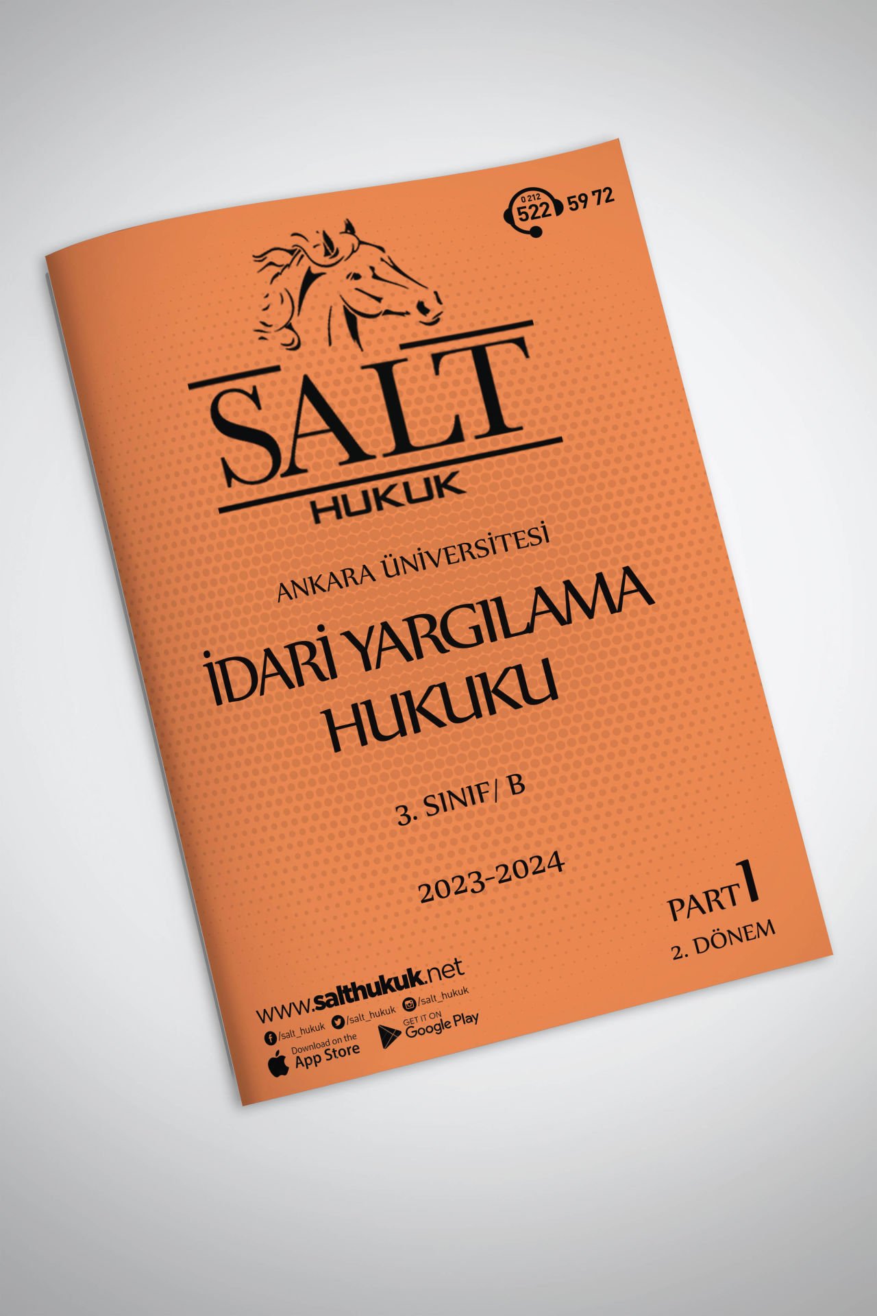 İdari Yargılama Amfi B 2. Dönem Part-1 (2023-2024)-AÜHF-Konu Anlatım Kitapçığı