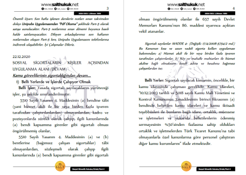 Sosyal Güvenlik Hukuku Amfi 1-2 1. Dönem Part-4 (2020-2021)-DEÜ-Konu Anlatım Kitapçığı