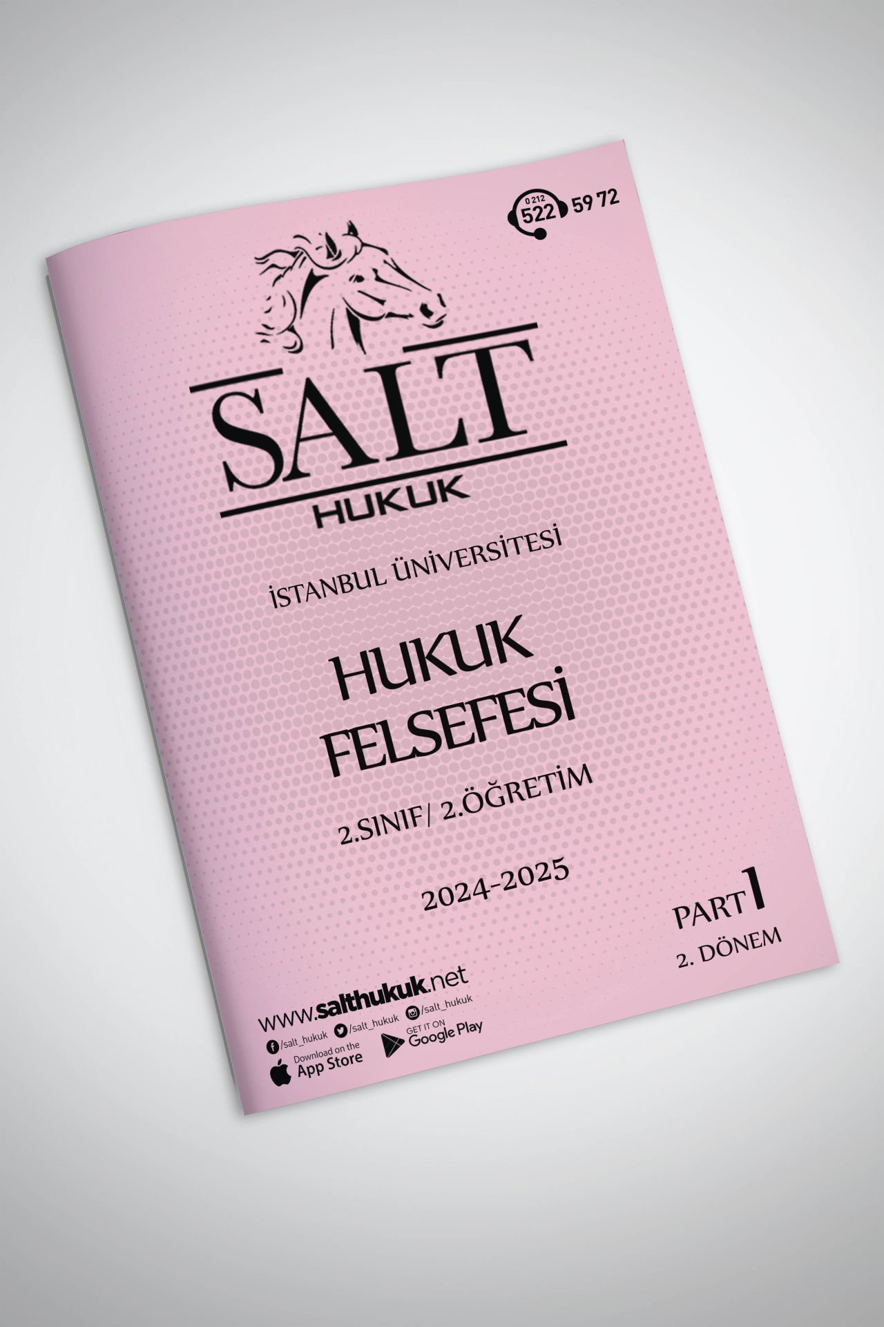 Hukuk Felsefesi 2.Öğretim 2. Dönem Part-1 (2024-2025)-İÜHF-Konu Anlatım Kitapçığı