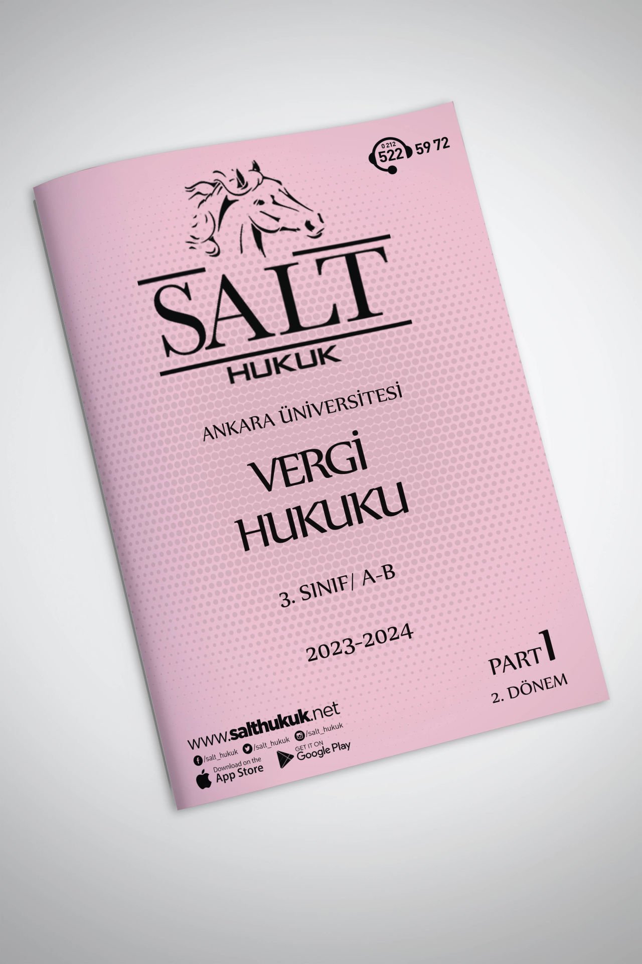 Vergi Hukuku Amfi A-B 2. Dönem Part-1 (2023-2024)-AÜHF-Konu Anlatım Kitapçığı