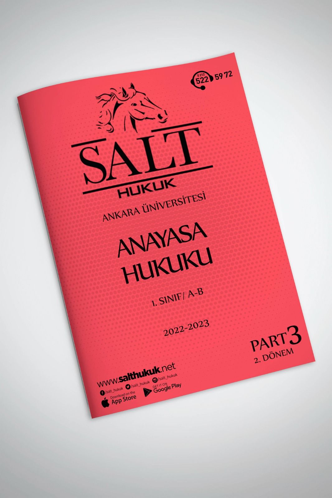 Anayasa Hukuku Amfi A-B 2. Dönem Part-3 (2022-2023)-AÜHF-Konu Anlatım Kitapçığı