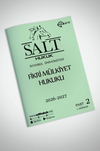 GÜNCEL SEÇMELİ FİKRİ MÜLKİYET PART-2