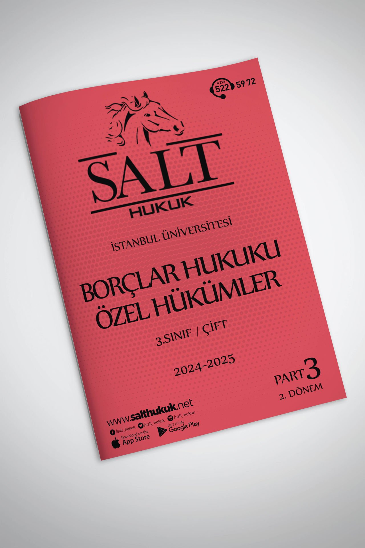 Borçlar Özel Hukuku Çift 2. Dönem Part-3 (2024-2025)-İÜHF-Konu Anlatım Kitapçığı
