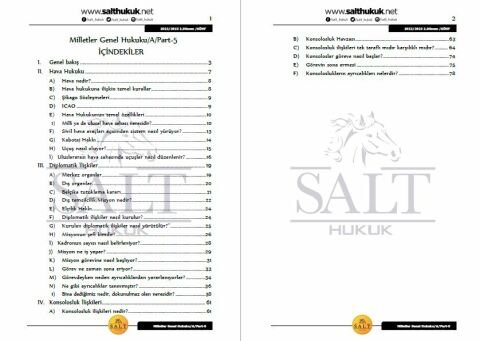 Milletler Genel Hukuku Amfi A 2. Dönem Part-5 (2022-2023)-AÜHF-Konu Anlatım Kitapçığı