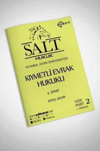 Kıymetli Evrak 1. Dönem Vize Part-2 (2025-2026)-İAÜ-Konu Anlatım Kitapçığı