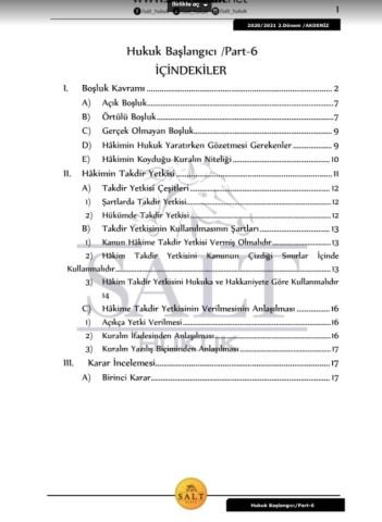 Hukuk Başlangıcı 2. Dönem Part-6 (2020-2021)-AKHF-Konu Anlatım Kitapçığı
