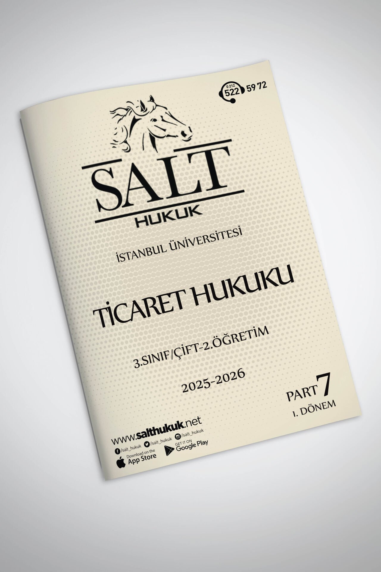 Ticaret Hukuku Çift-2.Öğretim 1. Dönem Part-7 (2025-2026)-İÜHF-Konu Anlatım Kitapçığı