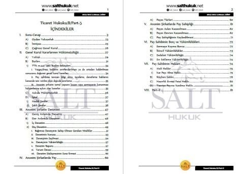 Ticaret Hukuku Amfi B 2. Dönem Part-5 (2022-2023)-AÜHF-Konu Anlatım Kitapçığı