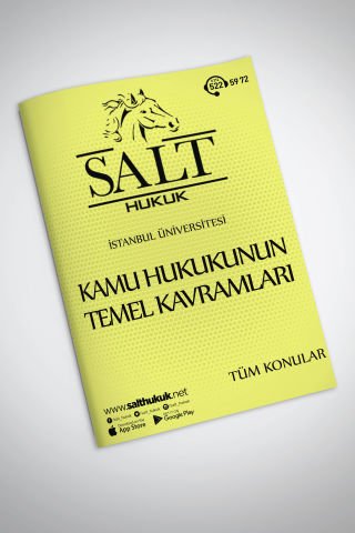 İÜHF-Kamu Hukukunun Temel Kavramları