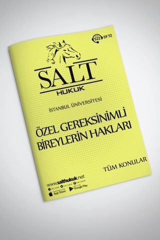 İÜHF-Özel Gereksinimli Bireylerin Hakları