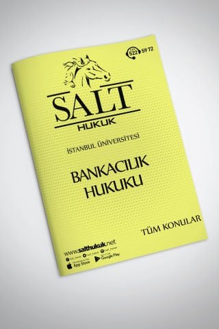 İÜHF-Banka Hukuku