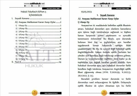 Hukuk Felsefesi AmfiA-B 2. Dönem Part-5 (2022-2023)-AÜHF-Konu Anlatım Kitapçığı