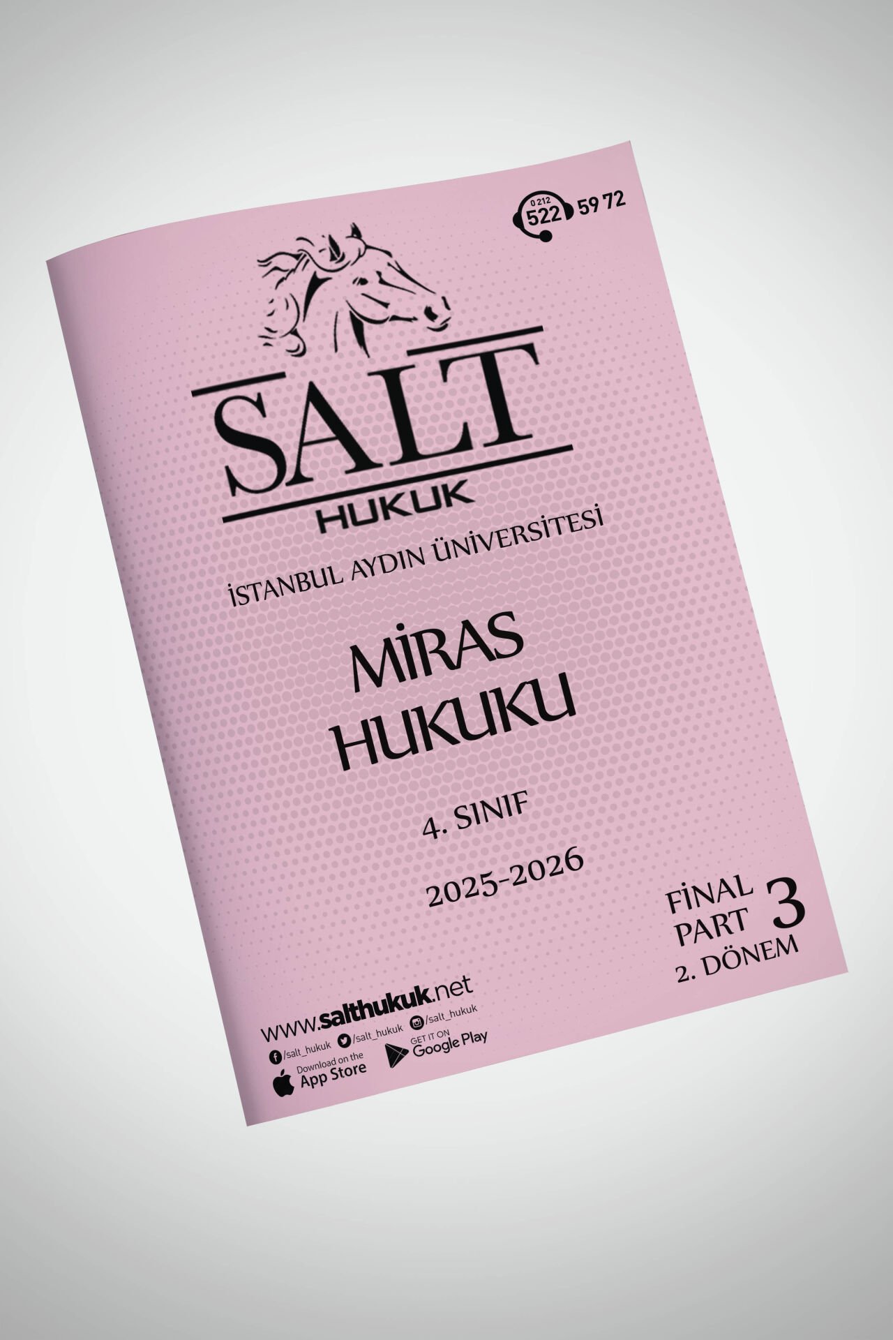 Miras Hukuku 2. Dönem Final Part-3 (2025-2026)-İAÜ-Konu Anlatım Kitapçığı