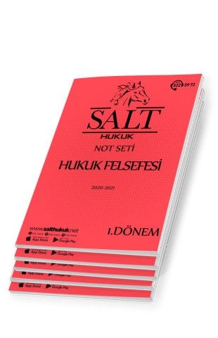 Hukuk Felsefesi 1. Dönem Not Seti (2020-2021)-KKÜ-Konu Anlatım Kitapçığı