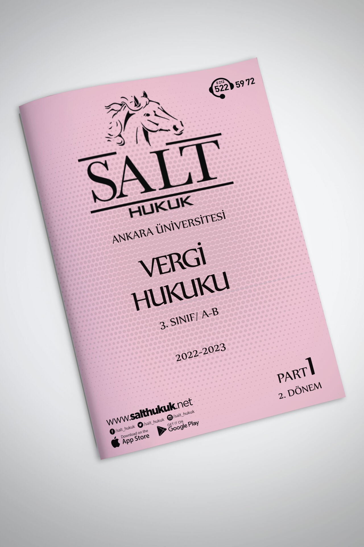 Vergi Hukuku Amfi A-B 2. Dönem Part-1 (2022-2023)-AÜHF-Konu Anlatım Kitapçığı