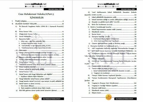 Ceza Muhakemesi Hukuku Amfi A 2. Dönem Part-5 (2022-2023)-AÜHF-Konu Anlatım Kitapçığı