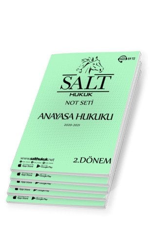 Anayasa Hukuku 2. Dönem Not Seti (2020-2021)-KKÜ-Konu Anlatım Kitapçığı